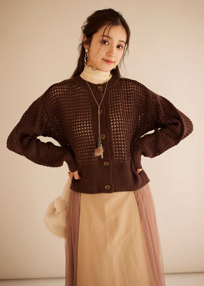 透かし編みカーディガン – TreOnestá