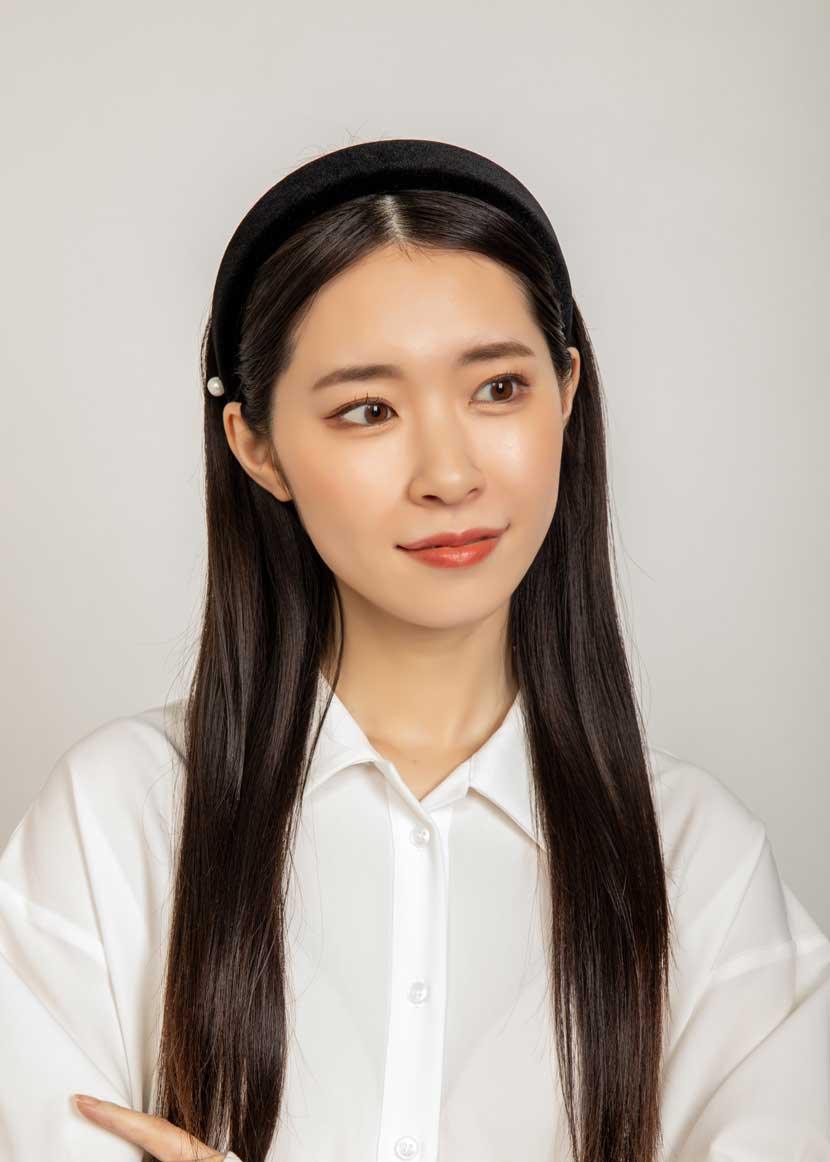 ベルベットブラックカチューシャ – TreOnestá